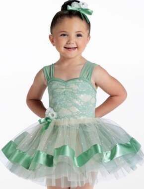 Weissman Showtime 15175 Kookaburra Sage Green Tutu 6/6X